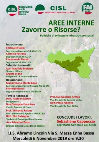 Aree Interne Zavorre O Risorse Politiche Di Sviluppo E