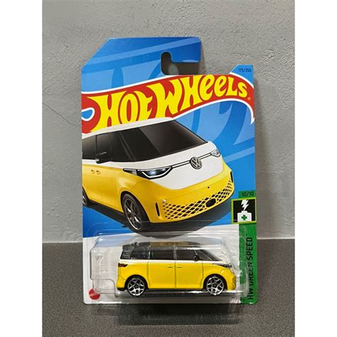 初版 Hot Wheels 風火輪 Volkswagen ID Buzz 福斯 HW Green Speed 蝦皮購物