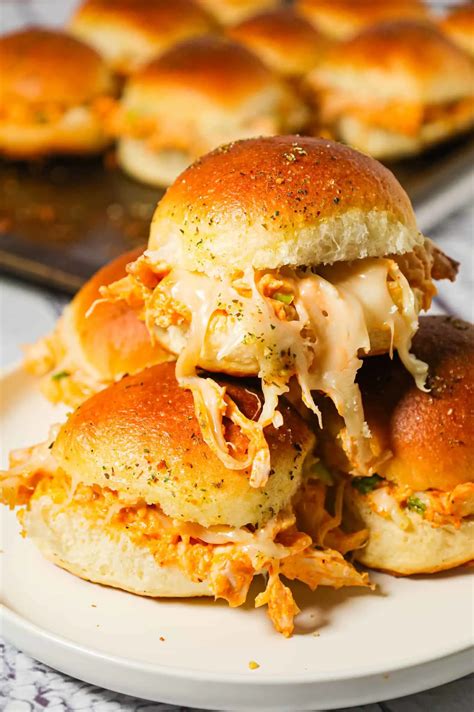 Buffalo Chicken Sliders This Is Not Diet Food