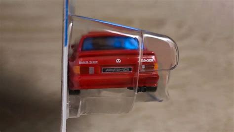 Hot Wheels Mercedes Benz Sec Amg Modified Htb Red