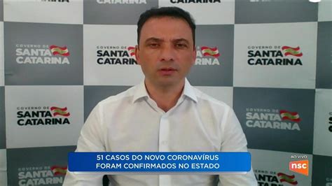 N Mero De Casos Confirmados De Coronav Rus Chega A Santa Catarina G