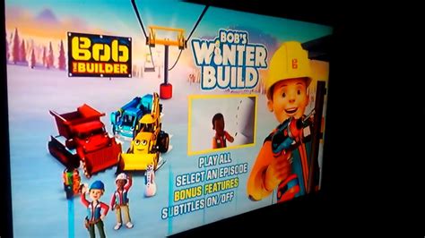 Bob The Builder Built To Be Wild Dvd Menu