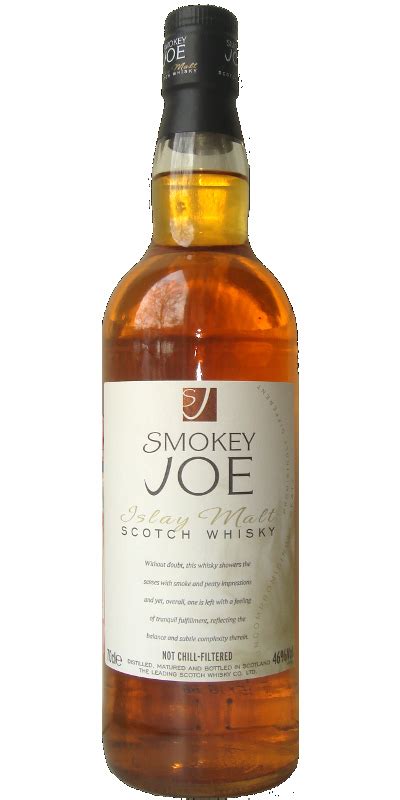 Smokey Joe Islay Malt Scotch Whisky Ratings And Reviews Whiskybase