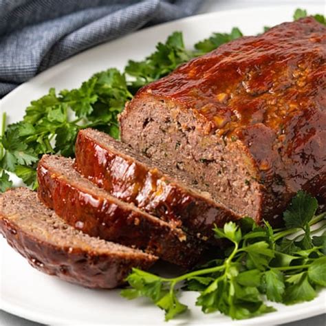 Classic Meatloaf Recipe The Blond Cook