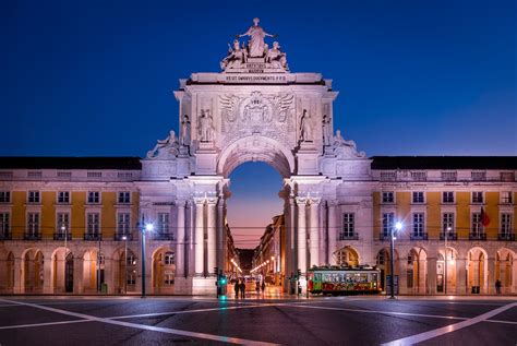 Arco Da Rua Augusta Lisbon Portugal Lisbon Portugal Tower Bridge