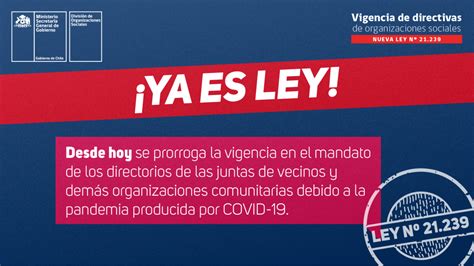 Ya Es Ley Desde Hoy Se Prorrogan Las Directivas Para Juntas De