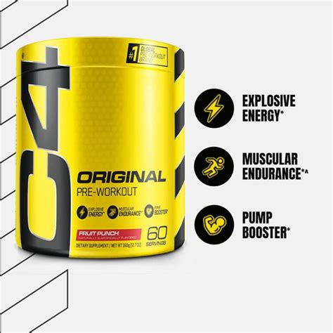 Cellucor C4 Original Pre Workout 60 Servings