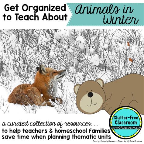 ANIMALS IN WINTER ACTIVITIES, BOOK IDEAS, and PRINTABLES for KIDS ...