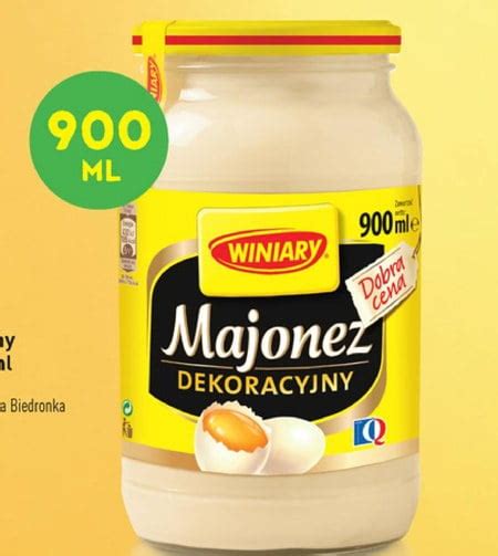 Majonez Winiary 900 Ml Biedronka Cena Promocje KrainaOszczedzania Pl