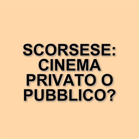 Martin Scorsese rivela perché ha smesso di andare al cinema: un