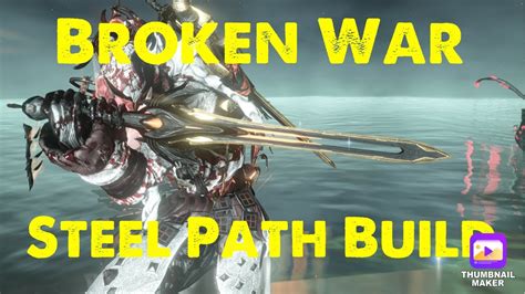 Warframe Broken War Status Build 2024 Youtube