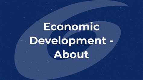 About | Economic Development