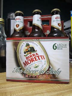 Bobby Calabrese S OFFICIAL BLOG Dear Birra Moretti