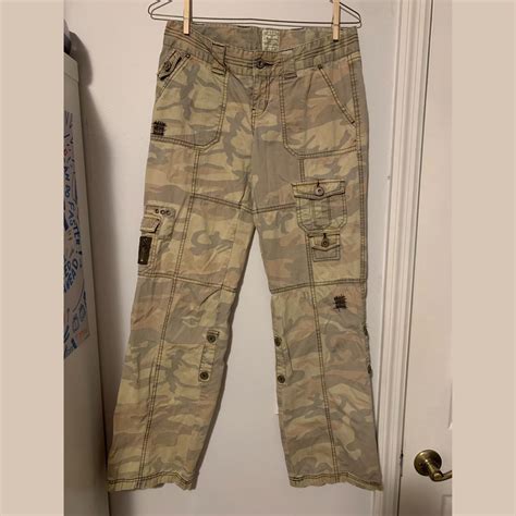 Aeropostale Vintage Y2k Desert Camo Low Rise Cargo Depop