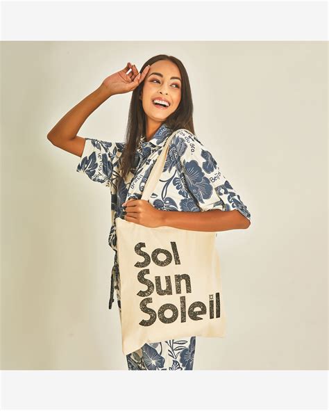 Riachuelo Ecobag Sol Sun Soleil Cru