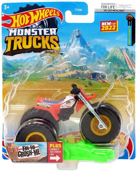 Купить HOT WHEELS MONSTER TRUCK Tri To Crush Me HCP отзывы фото и характеристики на Aredi ru