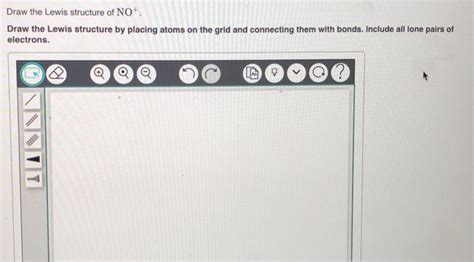 Solved Draw the Lewis structure of NO+. Draw the Lewis | Chegg.com