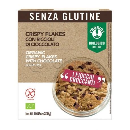 Probios Crispy Flakes Con Cioccolato Senza Glutine G Tuttofarma