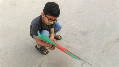 Waste Paper Se Adda Pona Banane Ka Tarika Kite Flying Test Video