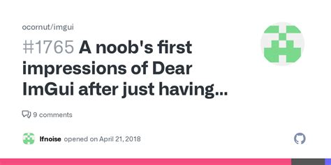 A Noob S First Impressions Of Dear Imgui After Just Having Played With