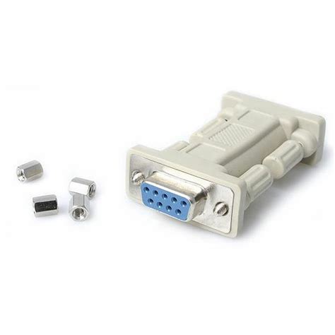 Startech Nm Ff Db Rs Serial Null Modem Adapter F F Null Modem