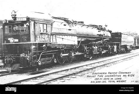 Southern Pacific cab forward locomotive 4126 Stock Photo - Alamy