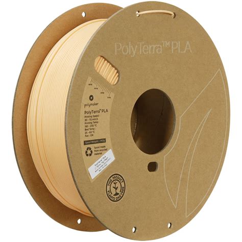 Filament Polymaker PolyTerra PLA Peach 1KG Filamenty Do Drukarek 3D