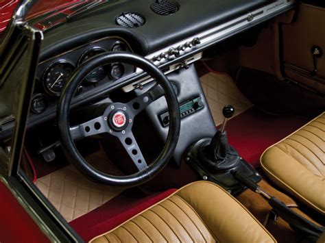 1966, Fiat, Dino, Spider, 135 , Classic, Interior Wallpapers HD ...