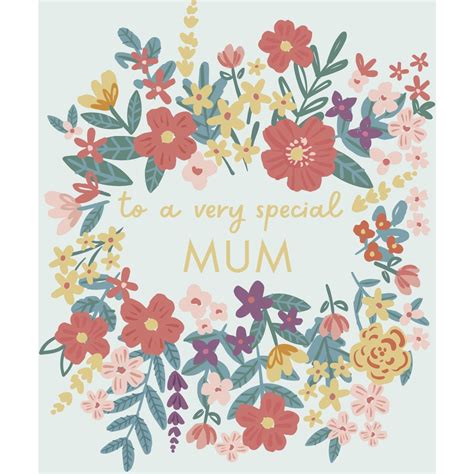 Mothers Day Card - Flowers | BIG W