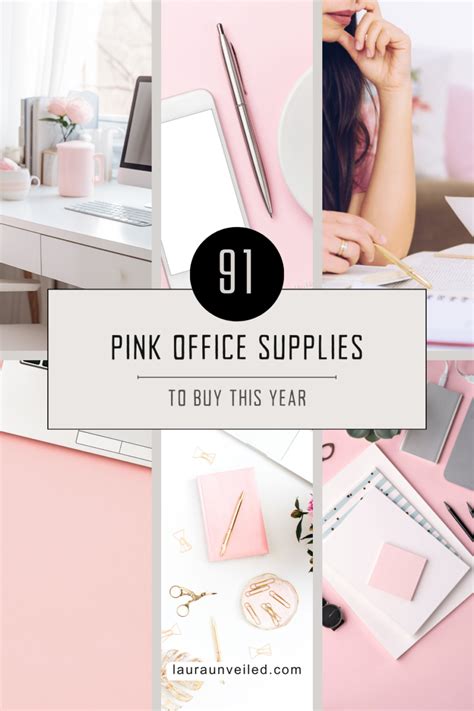 91 Must-Have Pink Office Supplies Everyone Will Love