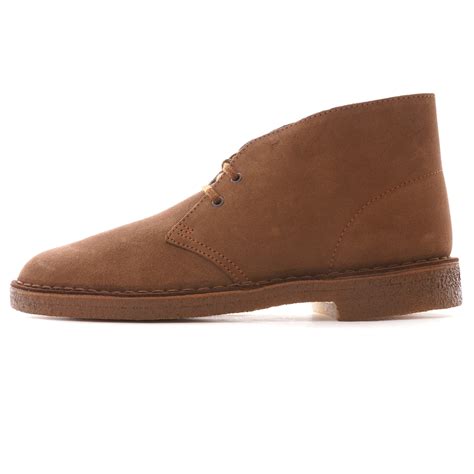 Clarks Originals Desert Boot Cola Suede Aus Stockists