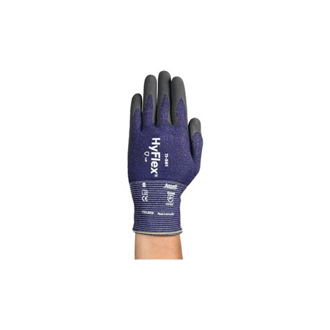 Gant De Protection Anti Coupures HyFlex 11 561 Taille 9 Gris Bleu EN