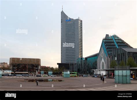 Panorama tower leipzig hi-res stock photography and images - Alamy