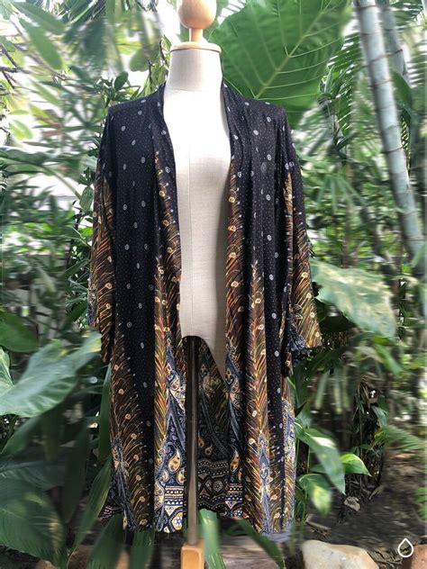 Hippie Cardigan Gypsy Bohemian Boho Style Oversize Unisex Plus Etsy