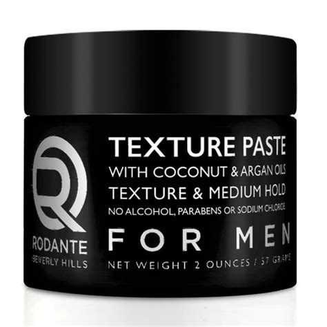 Premium Argan Oil Texure Paste Matte Hair Pomade Medium Hold Hair Pomade By