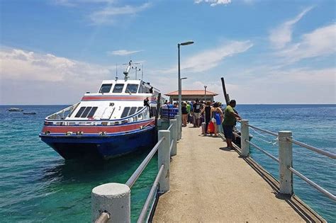 Tioman Island Boarding Jetties And Ferry Schedule