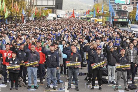 안전업무 외주화 철회하라 서울지하철 노조 파업 출정식 네이트 뉴스