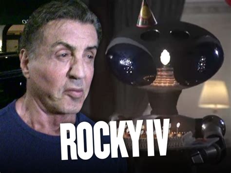 Sylvester Stallone Axing Paulie's Robot in Director's Cut of 'Rocky IV'