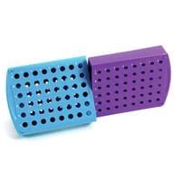 Shop Heathrow Rota Rack Duo Blue Purple Each Test Tube Racks