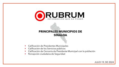 Evaluaci N Ciudadana De Alcaldes En Los Principales Municipios De