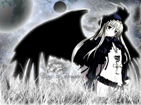 Download Wallpaper For 1280x960 Resolution Dark Angel Anime Girl