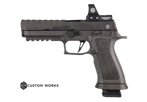 Sig Sauer P X Mm Rd Xfive Max Michel Romeo Max Pint Pistol