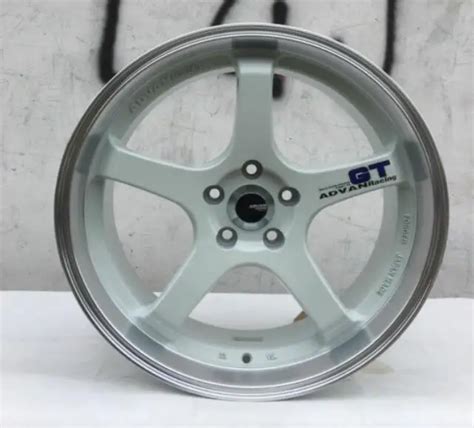 White Replica Advan Gt Inch X X X X Car Aluminum