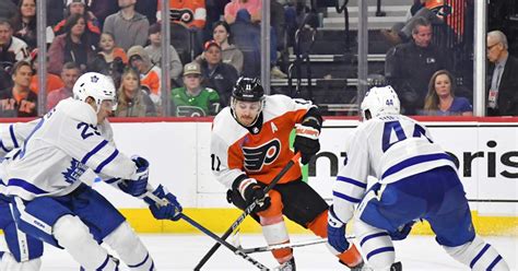 Takeaways From Flyers Loss Vs Maple Leafs The Hockey News