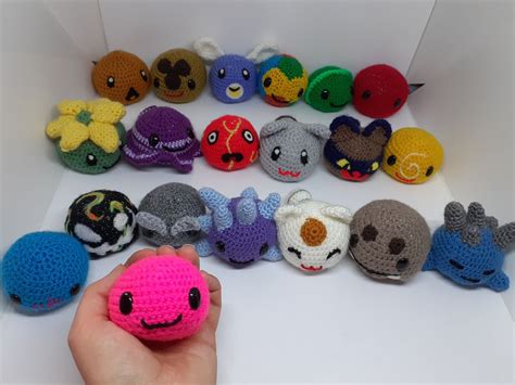 Slime Rancher All 20 Slime Variants Crochet Pattern Pack Beginner