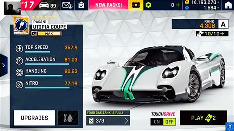 Asphalt Seasonal Events Stage Pagani Utopia Coupe Car