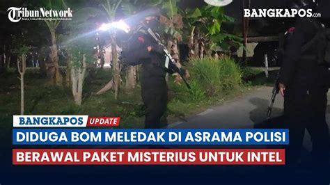 Ledakan Di Sukoharjo Diduga Bom Berawal Dari Paket Misterius Untuk