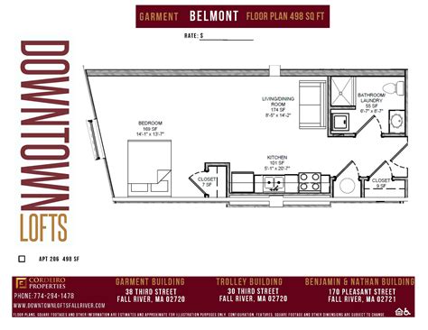 Garment Workers Building - Downtown Lofts Fall River