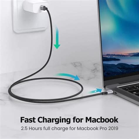 HiTech Land Câble de données Thunderbolt 3 USB C Type C mâle vers USB