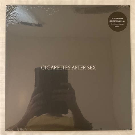 On Hand Cigarettes After Sex White Vinyl Lp Plaka On Carousell